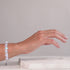 Neon White | Rainbow Supernova | Silver | Galaxy Glass Charmballa Bracelet